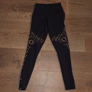 Onzie Half Moon Midi Legging Diamond Scuba